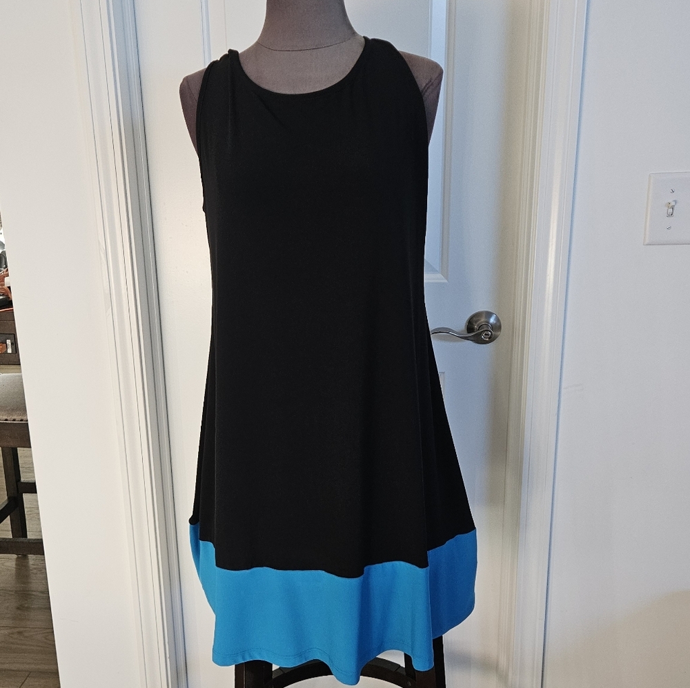 Studio Black and Blue Mini Dress